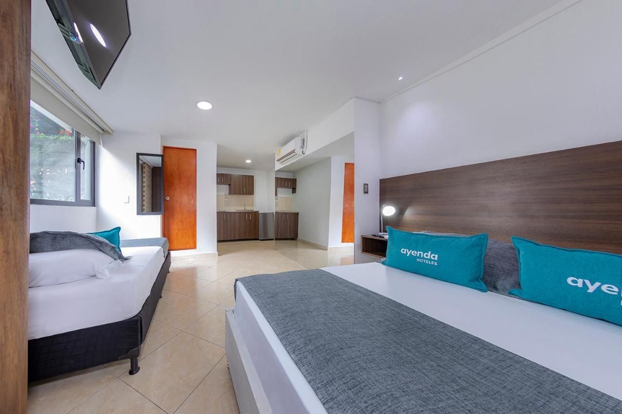 Hotel Ayenda Palo Alto Medellín Buitenkant foto