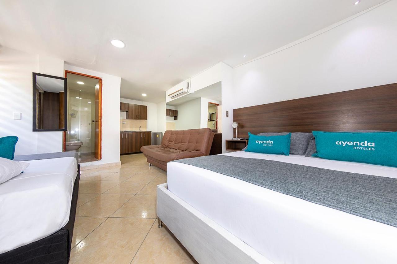 Hotel Ayenda Palo Alto Medellín Buitenkant foto